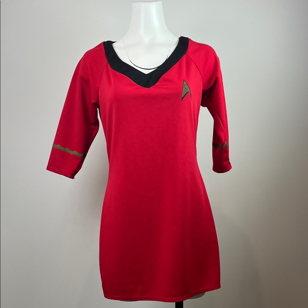Star Trek Red Dress Costume Dress